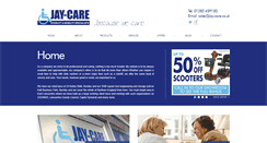 Desktop Screenshot of jay-care.co.uk